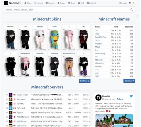 minecraft skins.com|NameMC: Minecraft Names & Skins